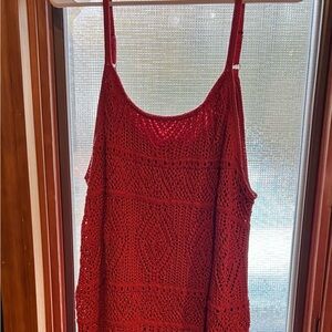 Target Red Crochet Dress